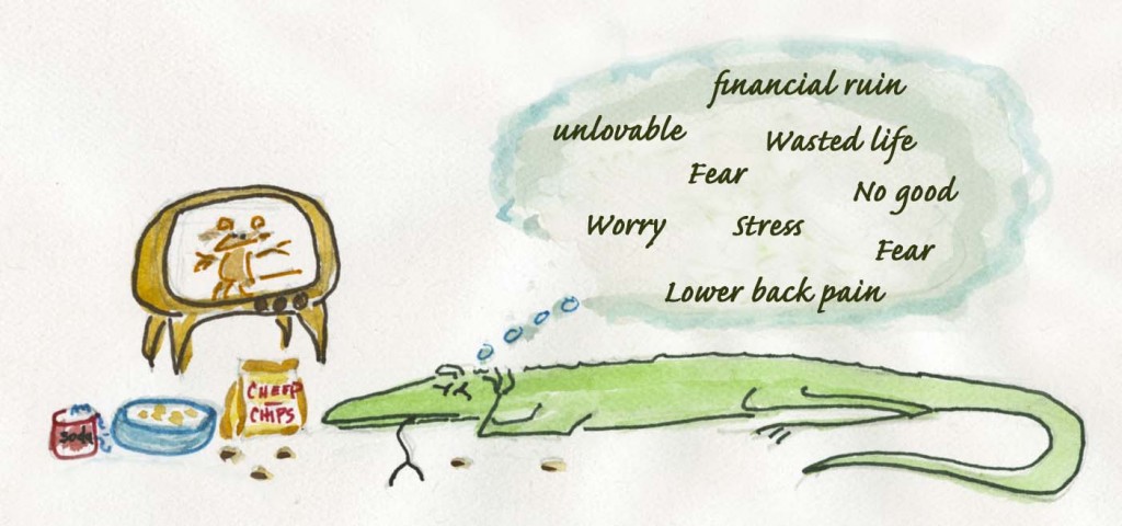 lizzard mind loop - Negative Thoughts