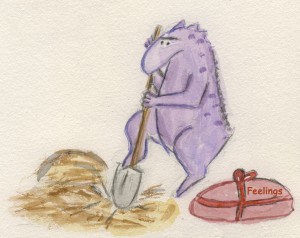 Bury grief  How to Release Unwanted Feelings